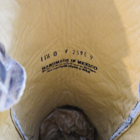 NEW Tin Haul Men's 11.5 Deuce Take The Money And Run Cowboy Western Boots - Picture 11 of 13